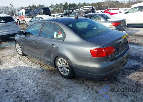 2011 Volkswagen Jetta 2.5L Se from USA, damaged, VIN 3VWDZ7AJ3BM363798